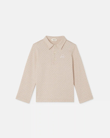 Baby Jacquard Cotton-PiquÃ© Polo