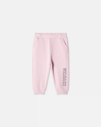 Baby Embroidered-Logo Cotton-Jersey Sweatpants