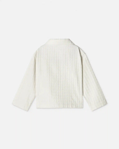 Baby Micro-Check Jacquard Cotton Shirt