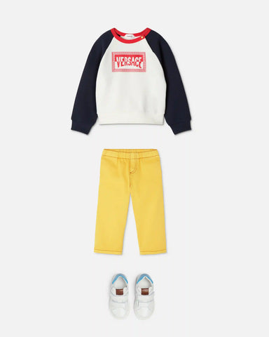 Baby Printed Cotton-Jersey Sweatshirt