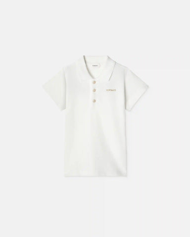 Baby Embroidered-Logo Cotton-PiquÃ© Polo