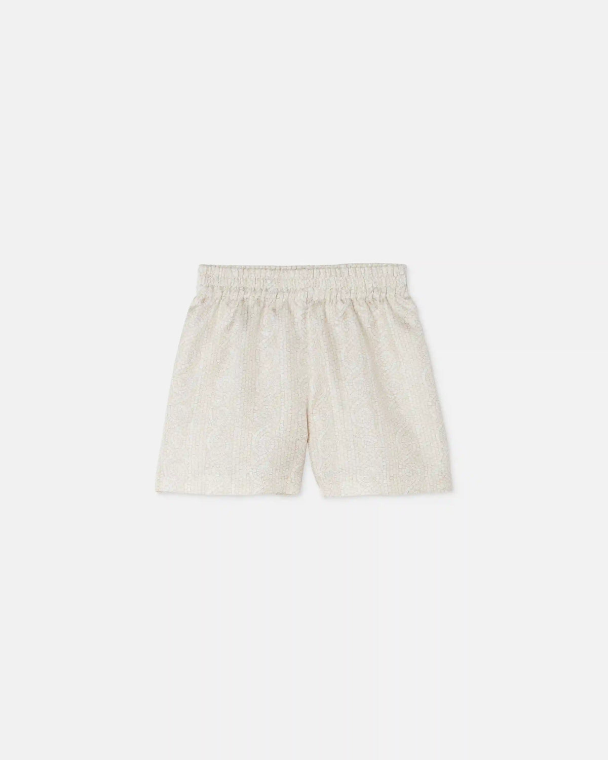 Baby Printed Silk Twill Shorts