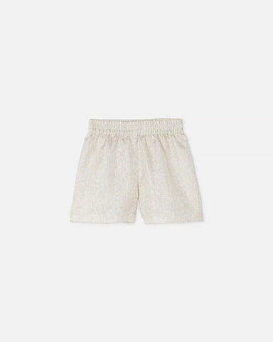 Baby Printed Silk Twill Shorts