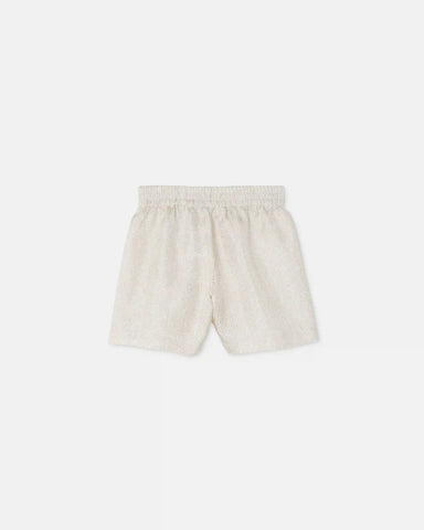 Baby Printed Silk Twill Shorts