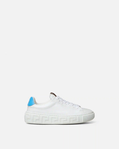 Kids Greca Leather Sneakers