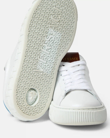 Kids Greca Leather Sneakers