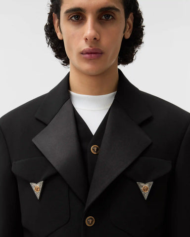 Stretch Wool Blazer