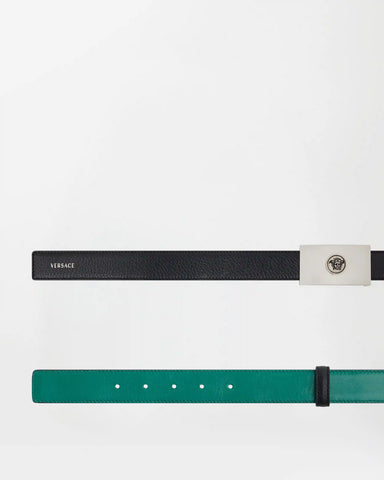 Reversible Leather Belt 3 cm