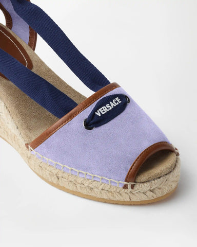 Lola Suede Wedge Sandals 65 mm