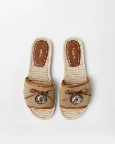 Lola Suede Flat Sandals