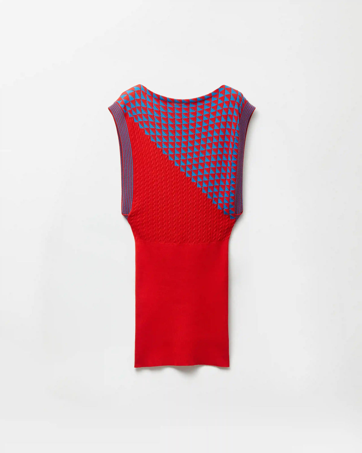 Cotton Knit Mini Dress