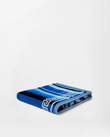 Striped Cotton-Terry Jacquard Bath Towel