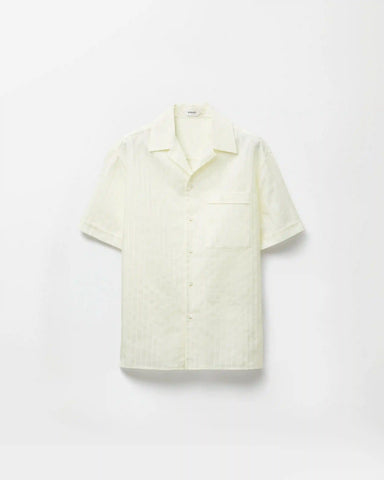 Jacquard Cotton-Silk Regular Shirt