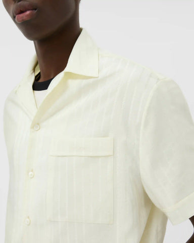 Jacquard Cotton-Silk Regular Shirt