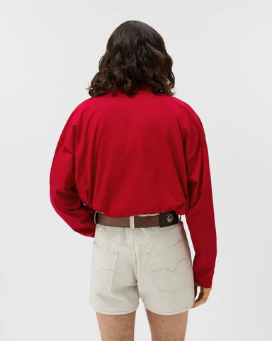 Embroidered-Logo Intarsia Cotton-Jersey Polo