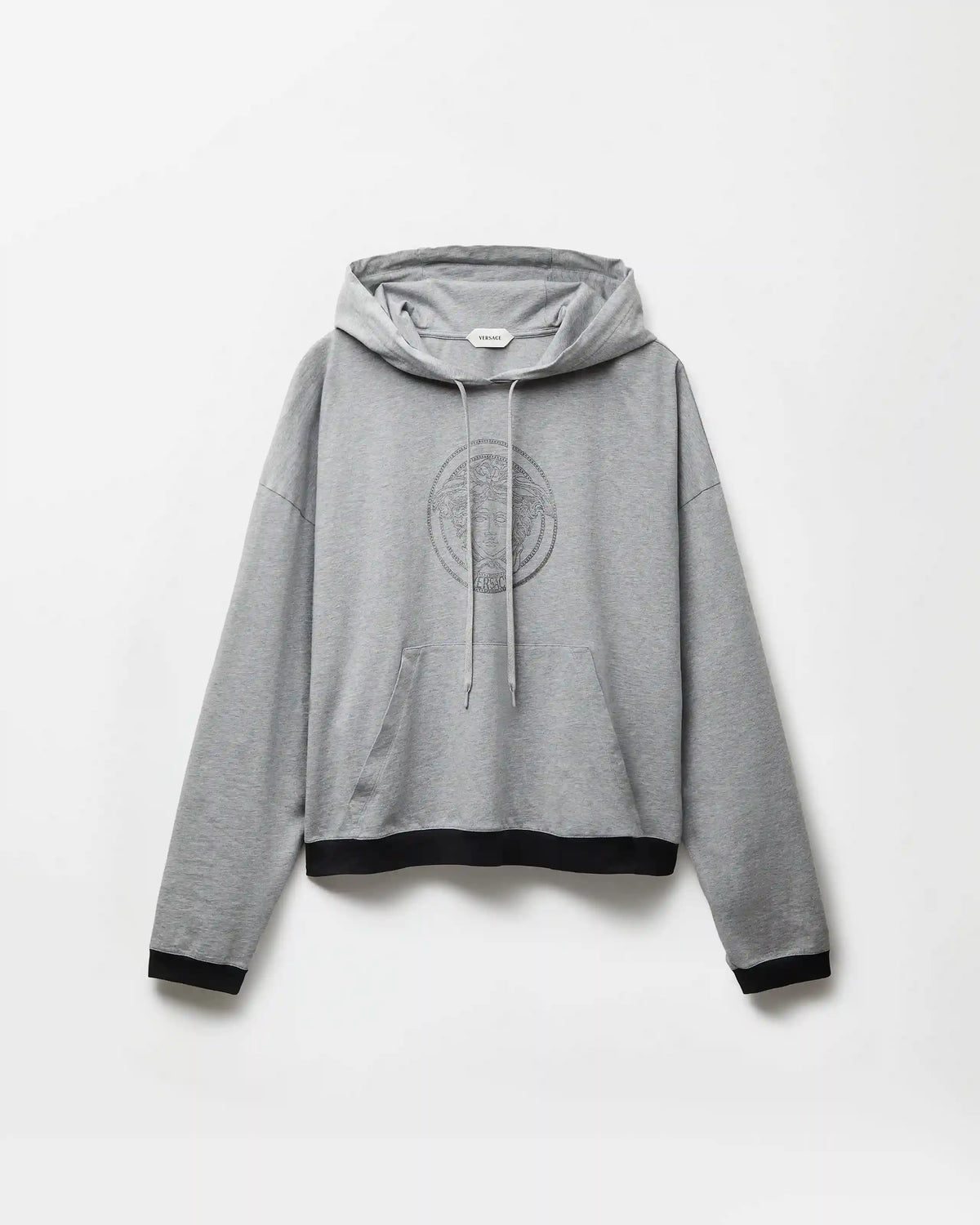 Printed Cotton-Jersey Hoodie