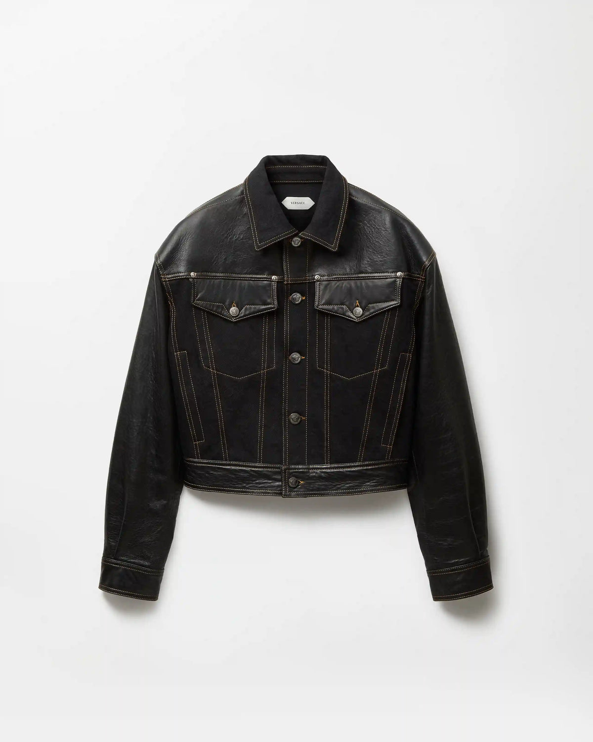 Denim & Leather Blouson