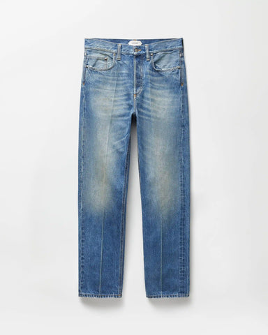 Distressed Straight Jeans
