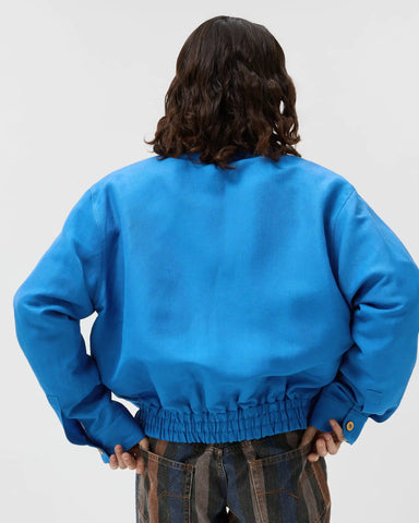 Wool-Linen Blouson