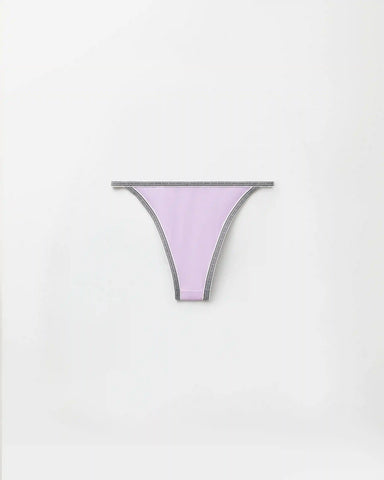 Embroidered-Logo Bikini Bottoms