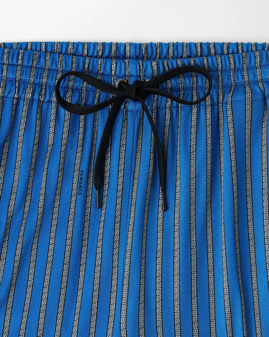 Printed Viscose-Jersey Pajama-Style Pants