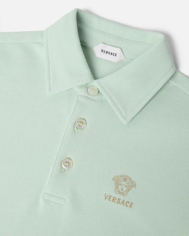 Kids Embroidered-Logo Cotton-PiquÃ© Polo