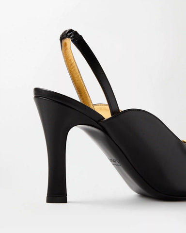 Marisa Leather Slingbacks 90 mm