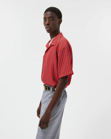 Printed Silk Twill Shirt