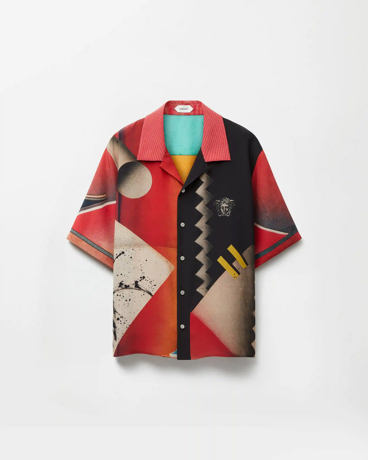 Printed CrÃªpe De Chine Silk Shirt