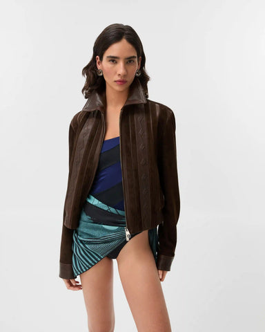 Nappa & Suede Blouson