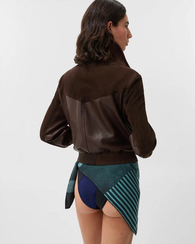 Nappa & Suede Blouson