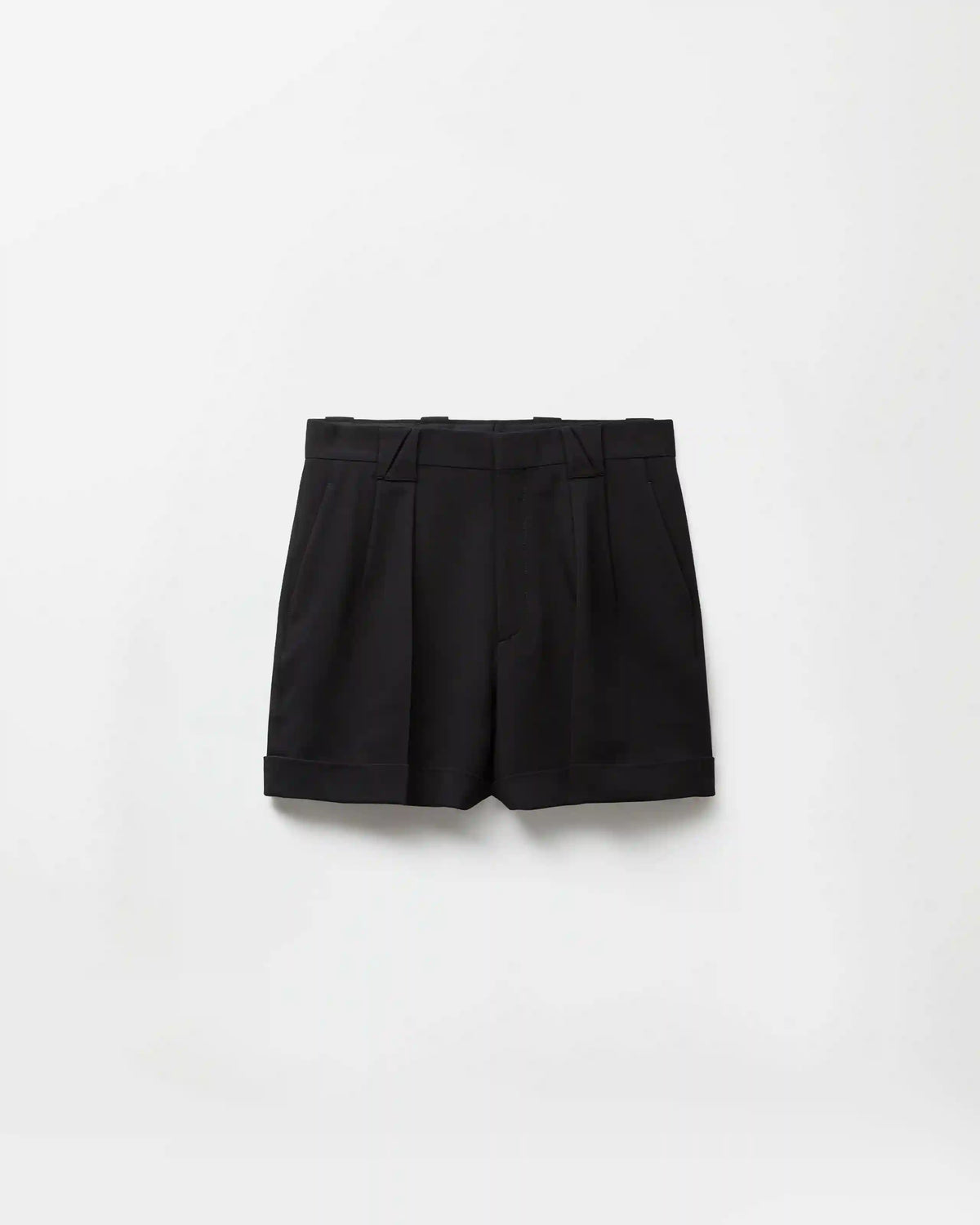 Stretch Wool Shorts