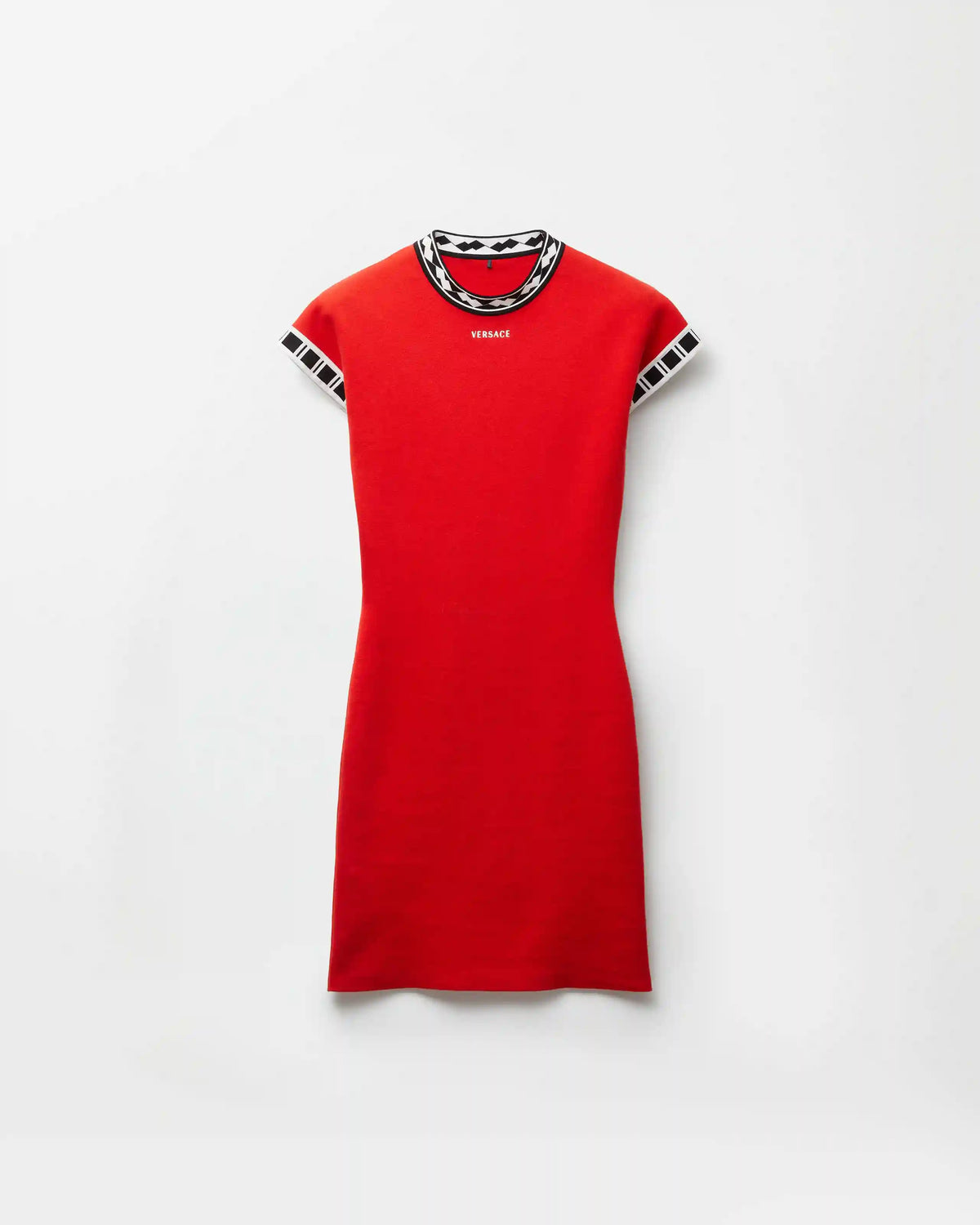 Cotton Knit Mini Dress