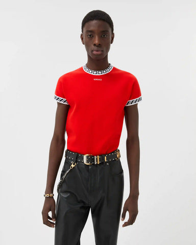 Cotton Knit T-Shirt