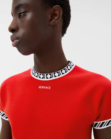 Cotton Knit T-Shirt