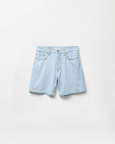 Chambray Denim Shorts