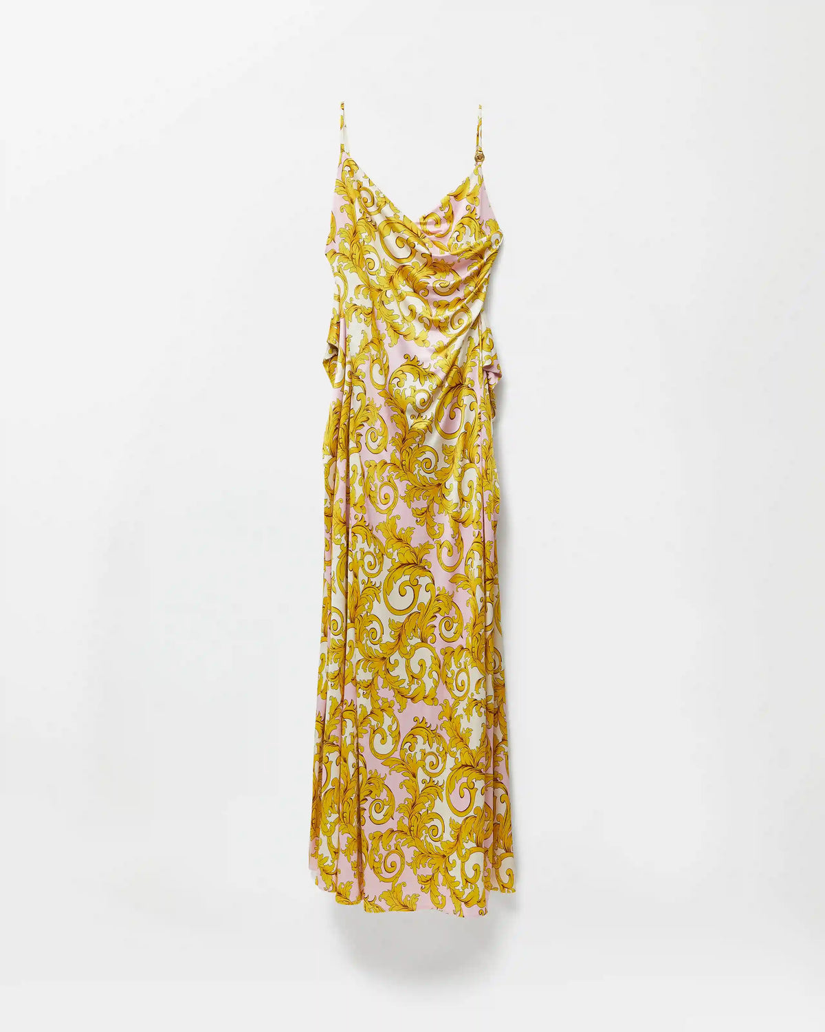 Printed Viscose Jersey Gown