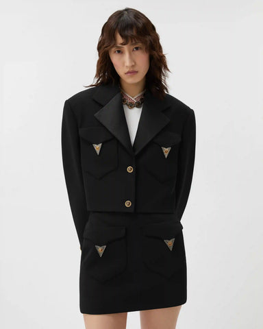 Wool Crop Blazer