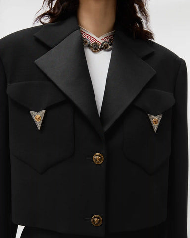 Wool Crop Blazer