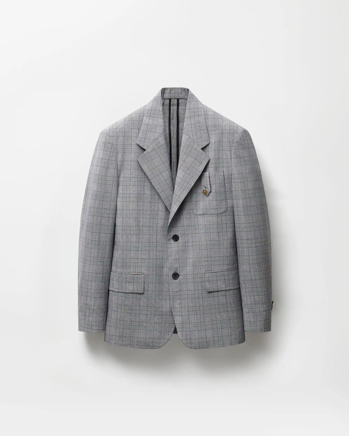 Prince Of Wales Wool Blazer