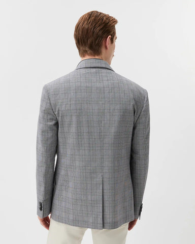 Prince Of Wales Wool Blazer