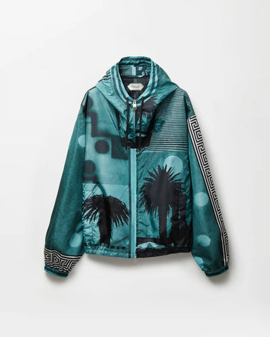 Printed Nylon Windbreaker