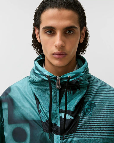 Printed Nylon Windbreaker