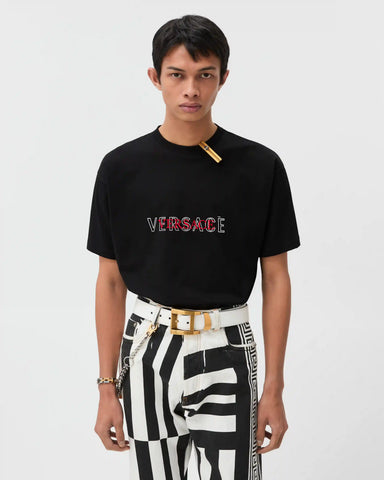 Embroidered-Logo Cotton-Jersey Regular T-shirt