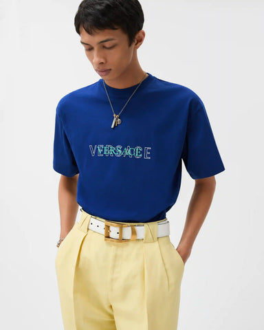 Embroidered-Logo Cotton-Jersey Regular T-shirt