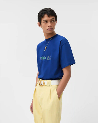 Embroidered-Logo Cotton-Jersey Regular T-shirt