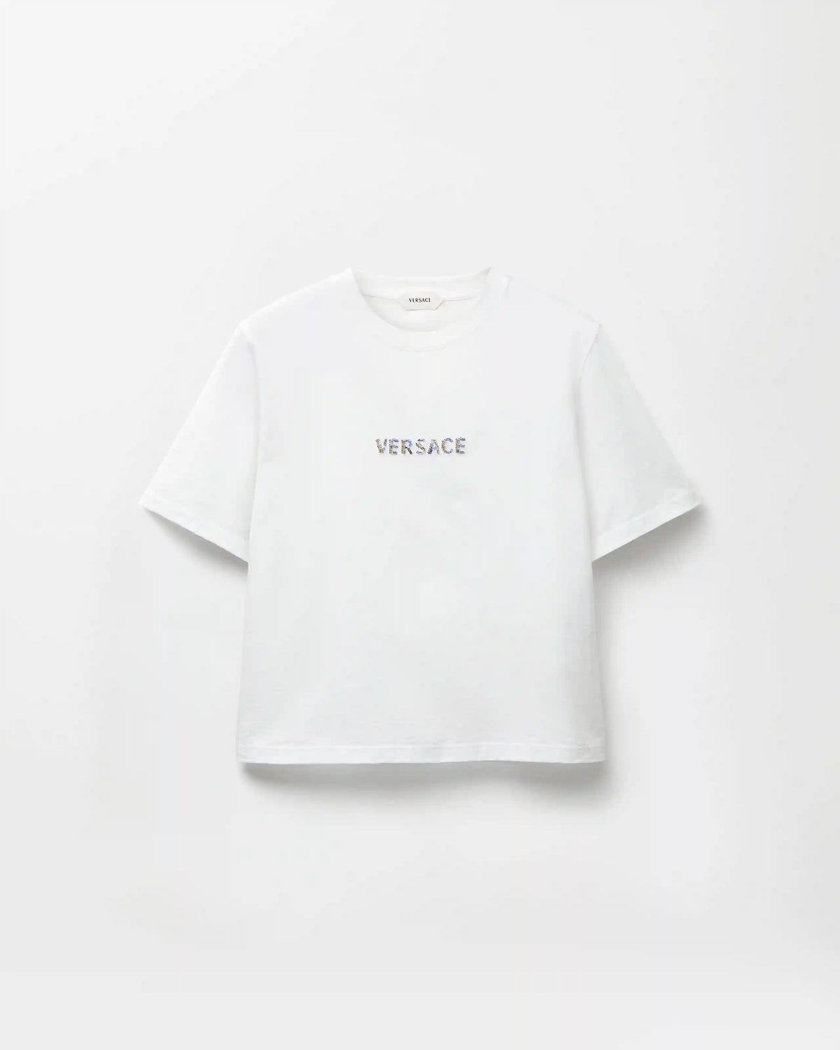 Embroidered Cotton-Jersey T-Shirt