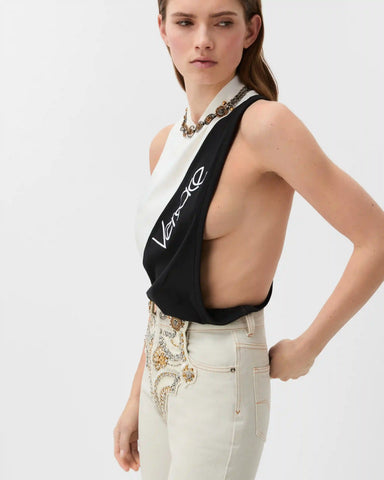 Embroidered-Logo Cotton-Jersey Tank Top