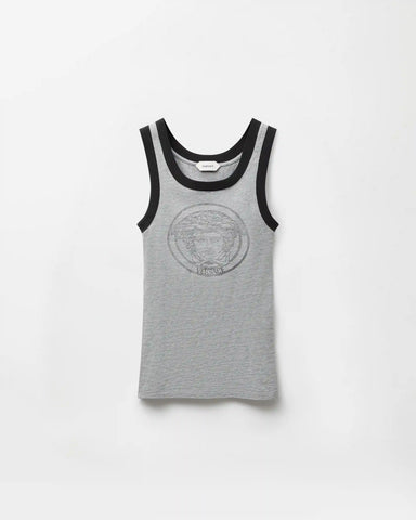 Printed Cotton-Jersey Tank Top