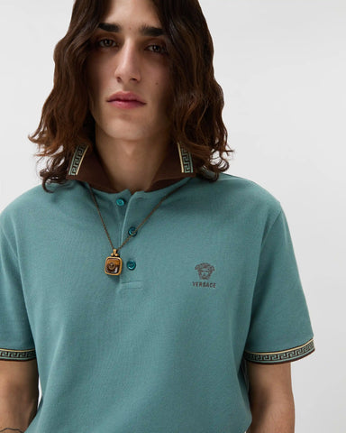 Embroidered-Logo Cotton PiquÃ© Polo